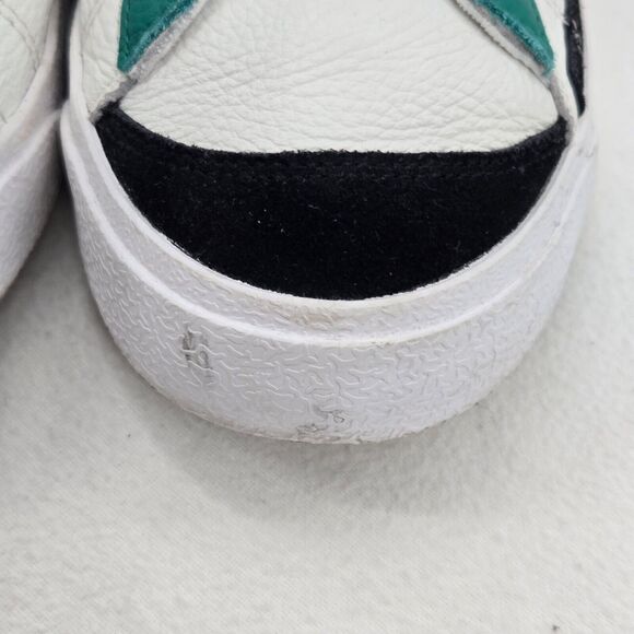 Size 7 - Nike Blazer Low '77 White Dark Green Aqua Black - D07394-991 Leather - Picture 6 of 11